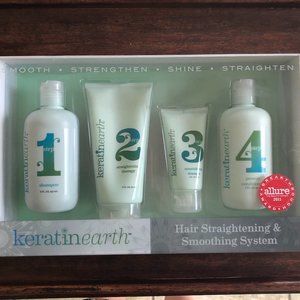 Keratin Earth hair straightening kit